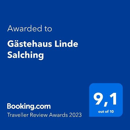 Gaestehaus Linde Salching Exterior photo